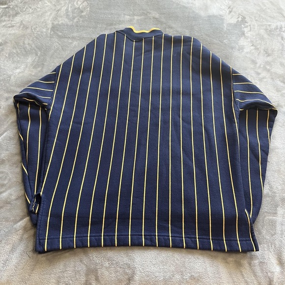 Vintage UCLA Bruins Sweater Mens Large Blue Yellow NCAA College Striped 90s - Picture 4 of 12